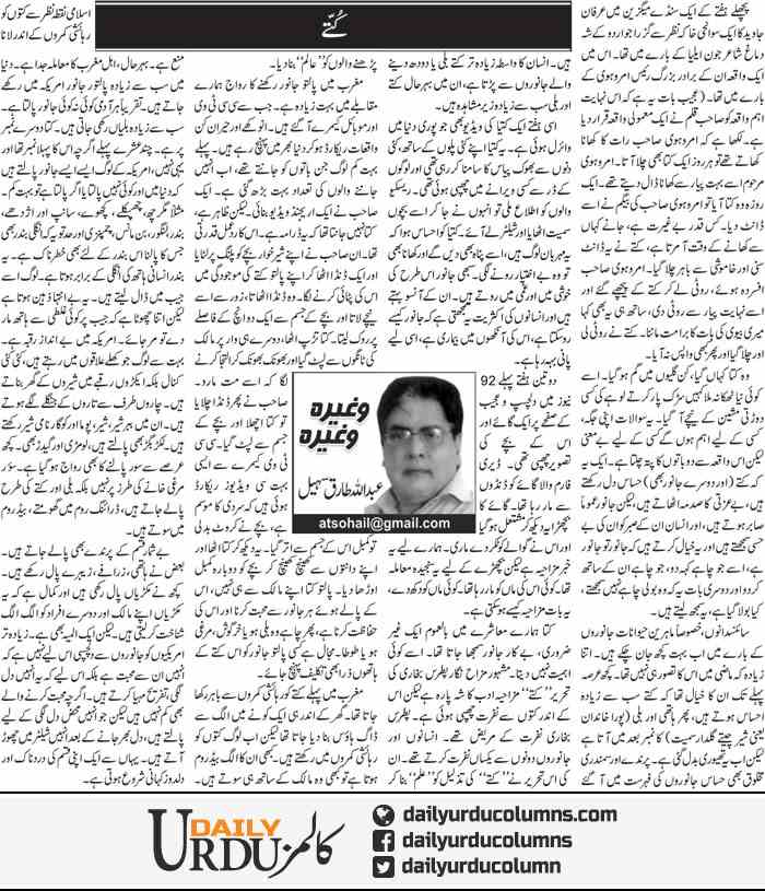 Kuttay | Abdullah Tariq Sohail | ColumnsHub